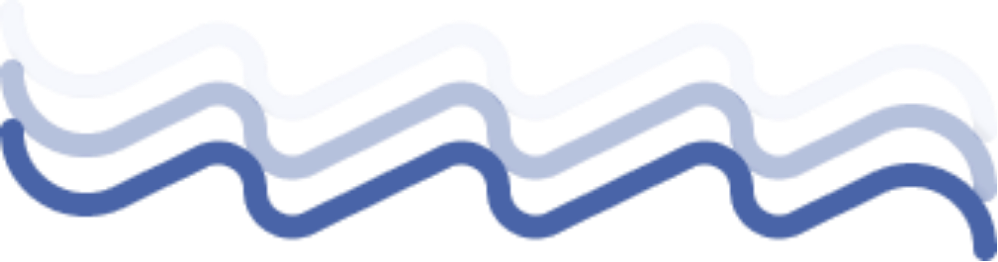 Vagues bleu